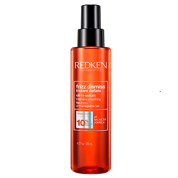 Несмываемое масло-сыворотка для дисциплины всех типов непослушных волос - Redken Frizz Dismiss Instant Deflate oil in serum 